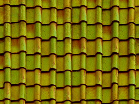  波瓦 陶瓦 屋顶瓦片 