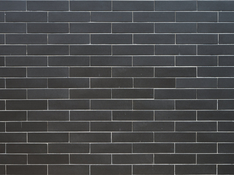  黑色砖墙 