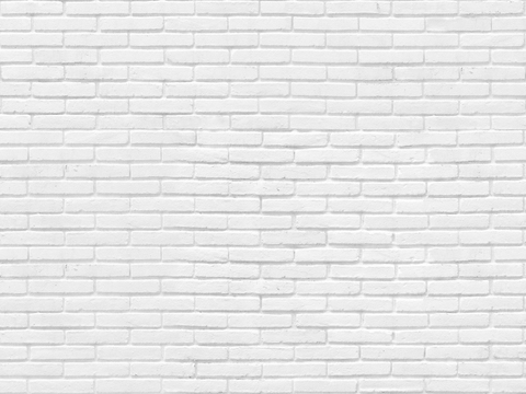  白色砖墙 
