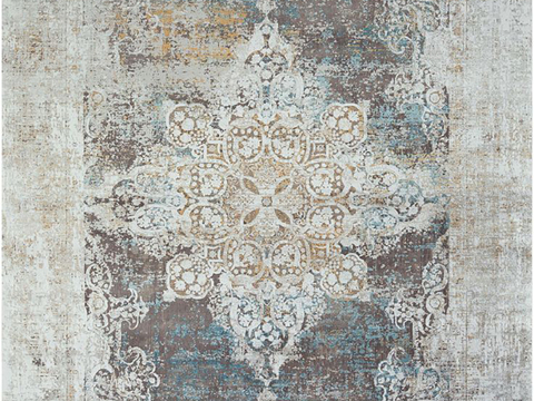  欧式花纹地毯  东南亚地毯 地毯 中古风地毯 