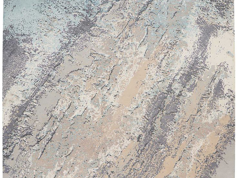  现代毛绒地毯   无缝泼墨地毯  几何抽象地毯   地毯 