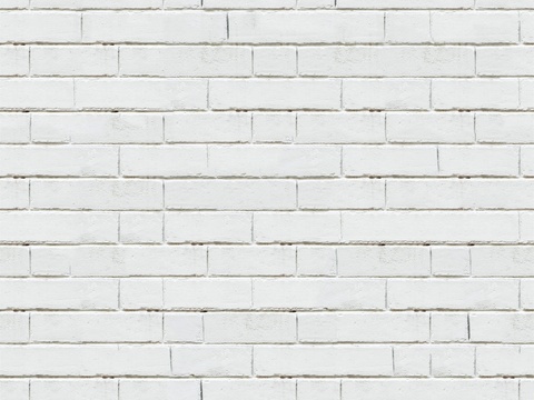  白色砖墙 