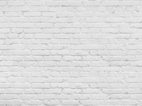  白色砖墙 