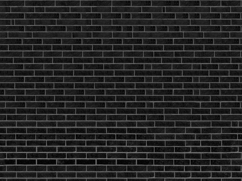  黑色砖墙 