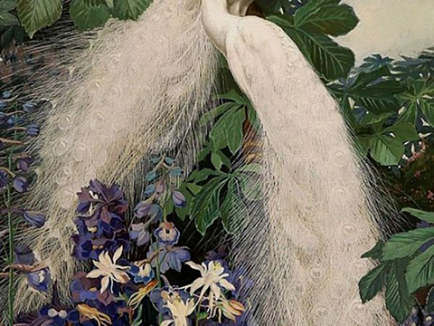  中古复古挂画 艺术画  抽象画  现代装饰挂画 