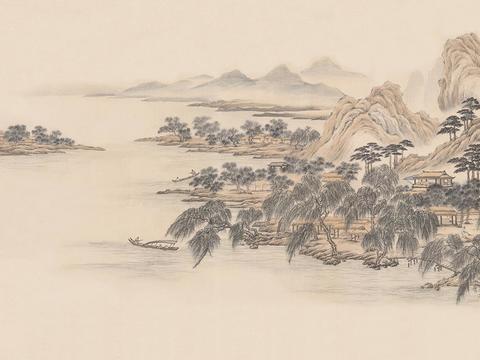  新中式水墨字画装饰画 