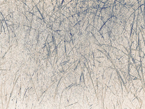  米蓝色几何壁纸 