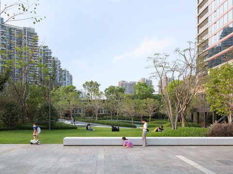  漂亮外景贴图 环境贴图 小区贴图 城镇贴图 