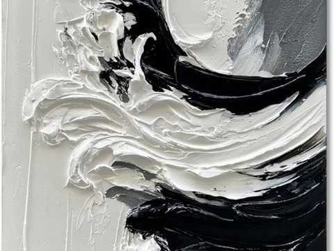 线条挂画 艺术画  抽象画  肌理挂画  现代装饰挂画 
