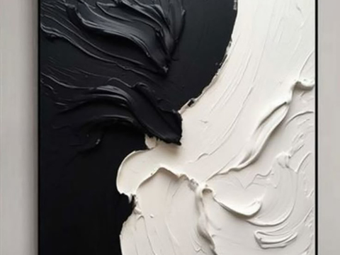  现代装饰挂画 线条挂画 艺术画  抽象画  肌理挂画 