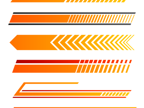  运动线条 汽车贴 分割 节日 科技感 线条 机甲 挂件元素 