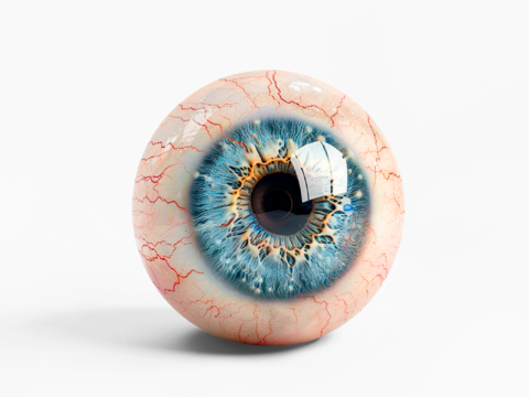  蓝色眼睛 瞳孔 眼球 蓝色美瞳 眼珠 