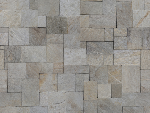  高清无缝外墙砖文化石砖贴图 
