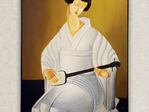  艺术挂画装饰画艺术画挂画 