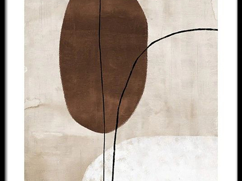  现代新中式装饰画挂画 