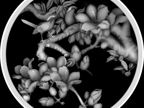  浮雕 灰白浮雕 凹凸浮雕 