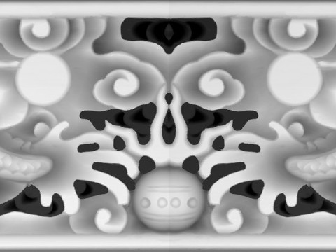  浮雕 灰白浮雕  凹凸浮雕 