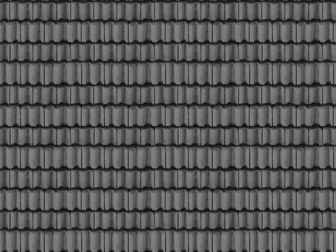  无缝陶土瓦乡村屋面 