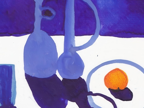  儿童插画艺术画装饰画 