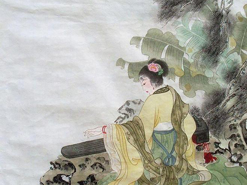  中式水墨书画字画 