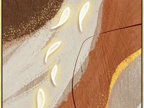  简约抽象装饰画  纹理挂画 立体几何挂画 现代轻奢挂画 