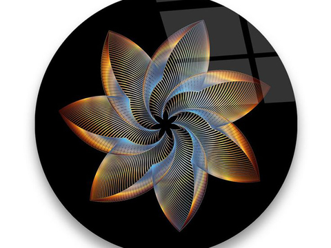  简约抽象装饰画  纹理挂画 立体几何挂画 现代轻奢挂画 