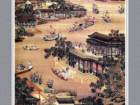  中式水墨书画字画 