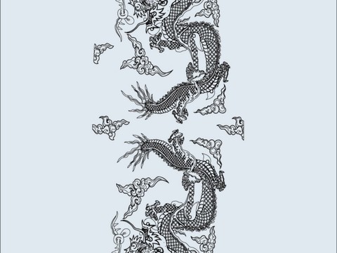  现代黑白 装饰花纹 黑白贴图 漂亮素材黑白 