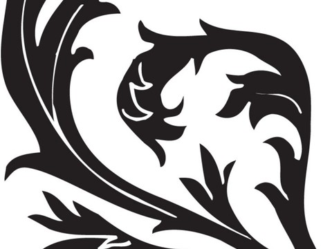  现代黑白 装饰花纹 黑白贴图 漂亮素材黑白 