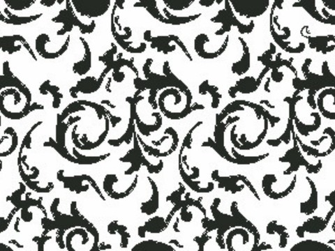  现代黑白 装饰花纹 黑白贴图 漂亮素材黑白 