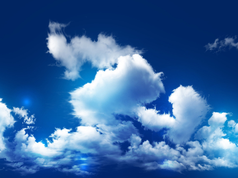  现代天空 蓝天白云 天空外景 白天 
