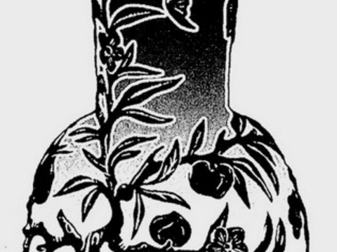  现代黑白 装饰花纹 黑白贴图 漂亮素材黑白 