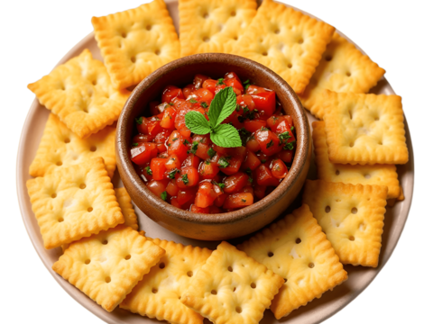  免抠饼干 美食 点心 番茄酱 