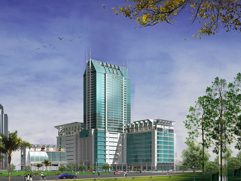  环境贴图 城市环境 现代环境 都市风景 