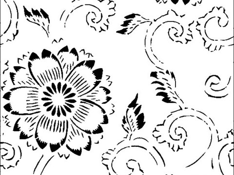  现代黑白 装饰花纹 黑白贴图 漂亮素材黑白 