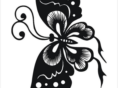  现代黑白 装饰花纹 黑白贴图 漂亮素材黑白 