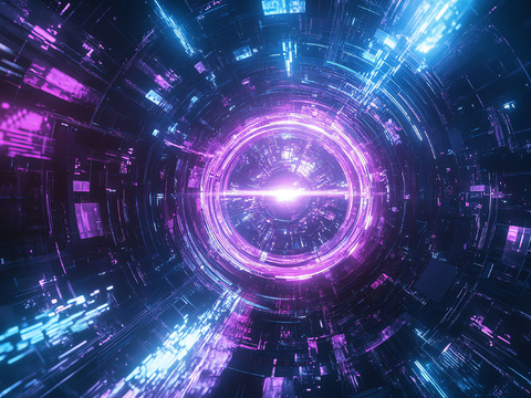  现代电脑屏幕 科技感屏幕 科技感背景 屏幕玻璃 数字背景 