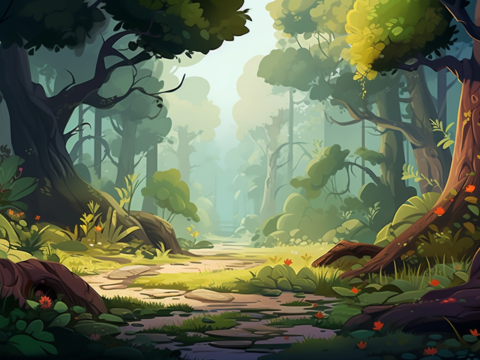  儿童房间 墙面墙绘 