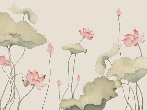  新中式花鸟装饰画 