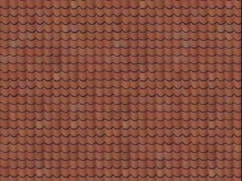  屋顶瓦片贴图 