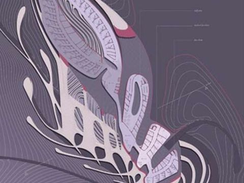  艺术肌理图案 
