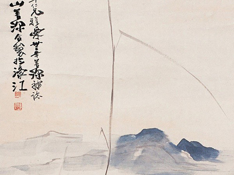  新中式水墨画挂画 