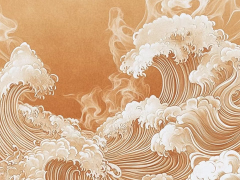  新中式地毯贴图 