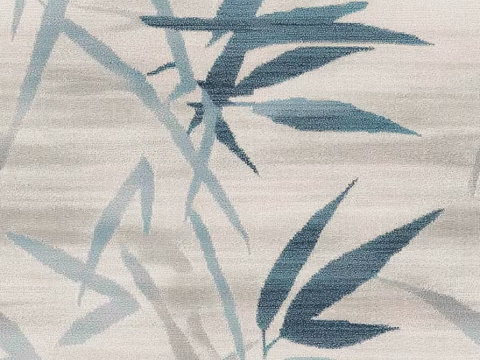  新中式花纹布艺贴图 