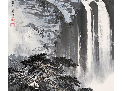  新中式水墨画挂画 