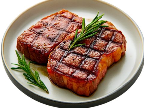  免抠牛排套餐 烤牛排 