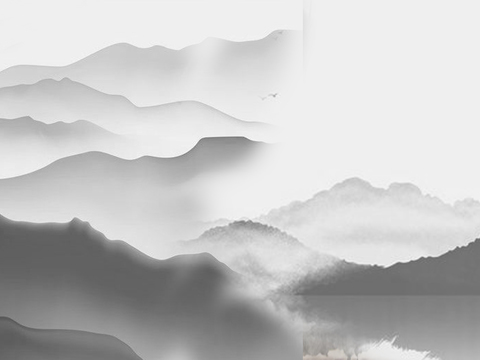  新中式艺术墙纸 