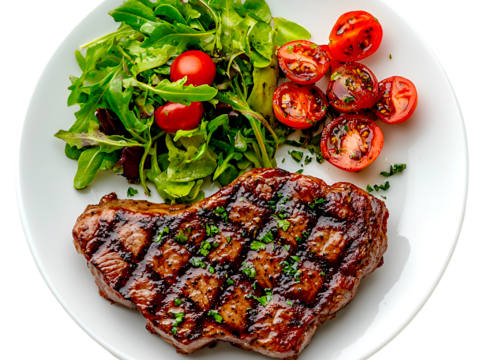  免抠牛排  套餐 切开 熟牛排 生牛排  带骨牛排 