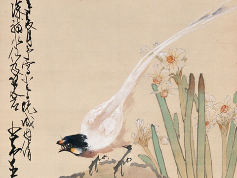  中式水墨画挂画 