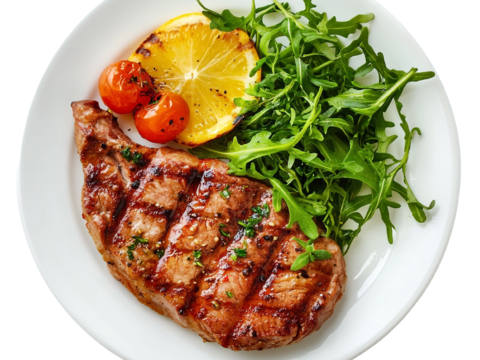  免抠牛排  套餐 切开 熟牛排 生牛排  带骨牛排 